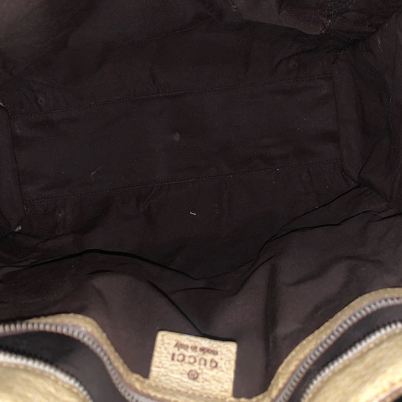 Authentic Vintage Gucci Tote purchased From @brandauthentic from GiGi🩷🩷🩷 - Picture 12 of 14